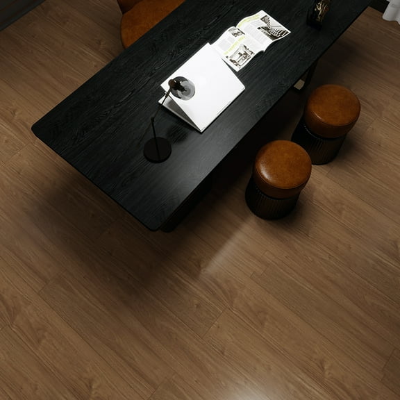 48"x7.2" SPC Composite Flooring; 12 Planks/Box (28.68 sq. ft/Box); 5mm Thick with 1mm IXPE Backing; 12 mil Wear Layer; Ultra-Quiet and Slip-Resistant