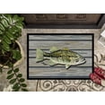 thumbnail image 3 of Carolines Treasures 8493-MAT Poisson Basse Petite Bouche Intérieure Ou Extérieure Mat - 18 x 27 Po., 3 of 4
