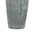 thumbnail image 4 of Leni 31 Inch Hydrocal Table Lamp Drum Shade Blue Gray Tall Urn Base - Saltoro Sherpi, 4 of 5