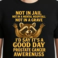 thumbnail image 3 of Not In Jail Not In A Tal Hospital Not In A Grave Raccoon T-Shirt – Humor Novelty Design – Unisex Casual Wear, 3 of 6