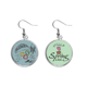 thumbnail image 1 of Chilli Pepper alimentos círculo Colgante decorativo temporada pendientes de primavera joyas Unbranded M, 1 of 3