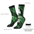 thumbnail image 4 of Rateoe St Patrick's day for Women Casual Calf Socks - Cute Crew Socks - Thin Soft Above Ankle Socks Size 5-11, 4 of 6