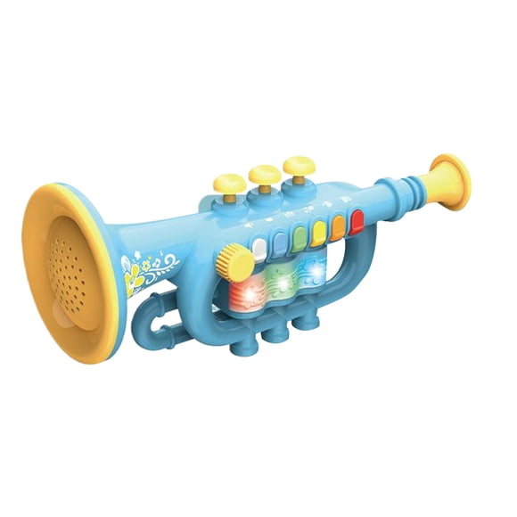 Yuarrent Cultive la coordinación mano-ojo de los niños con habilidades educativas de juguete de instrumento musical simulado Accesorios para instrumentos musicales tipo+4