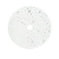 thumbnail image 2 of Horivan Gold Snowflake Plush Christmas Tree Skirt with Non-Slip Backing 35 Inch Festive Holiday Decor for Living Room Indoor Outdoor Xmas Party Decor Reusable Winter Celebration Tree Cover, 2 of 6