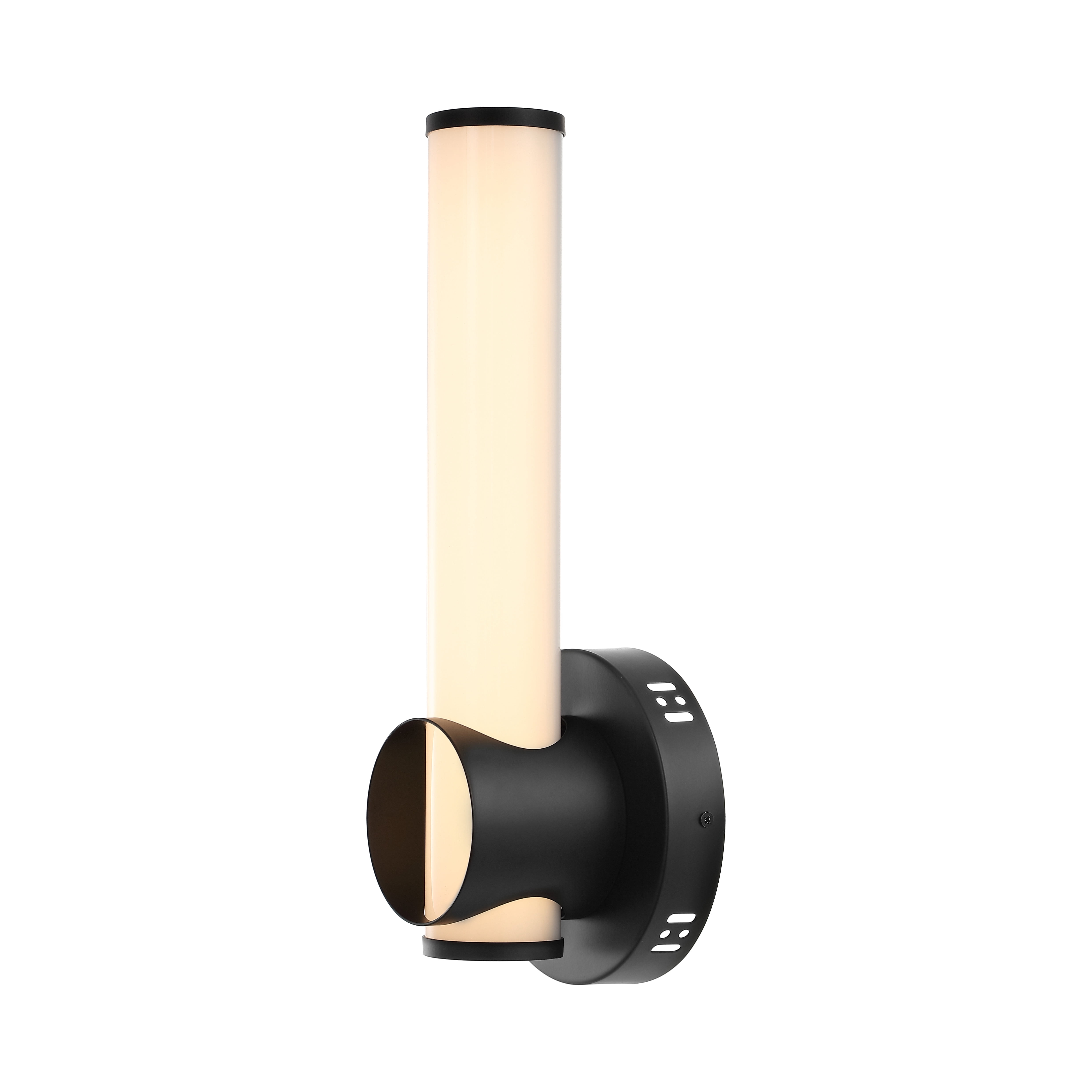 Safavieh Toia 5.88" Modern IroCrylic Sconces, Black (Set of 2)