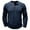 Blue, variant on VJATTWR Men's Athletic Running Shirt Long Sleeve Sun Loose Fitting Hiking Fishing Round Neck T-Shirts for Men Xl