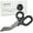 Grey & Black, variant on PYRSIVA Trauma Shears for Nurses - Premium Medical Scissors for Nurses, First Aid Scissors for EMT and EMS, Professional Bandage Scissors for Wound Care, Tactical Scissors for Precise Cuts