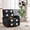 Black, variant on Heat Massage Recliner Chair with Rocker & Swivel, Wall Hugger Small Recliner for Small Spaces, Manual Living Room Chair, Navy Blue, Ergonomic Design for Relaxation