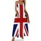 thumbnail image 1 of Vestido sin mangas con la bandera de Union Jack del Reino Unido Vestidos casuales Vestidos de fiesta Vestidos elegantes para mujer en oferta, 1 of 7