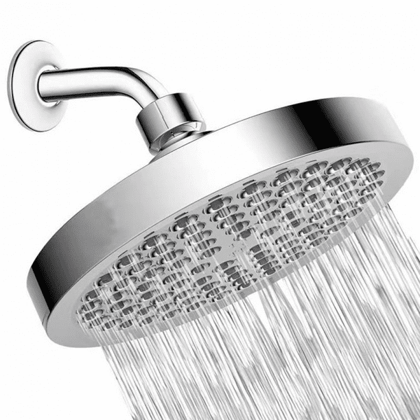 Pommeau de douche pluie haute pression – Meilleures pommes de douche pour  salle de bain – Angle réglable pour une douche de bain ultime –  Installation en 1 min avec (ajustement universel) 