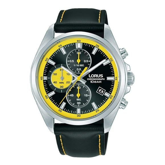 Lorus RM389J Sports Men Chronograph Watch - Black