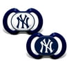 Baby Fanatic Officially Licensed Pacifier 2-Pack - MLB New York Yankees