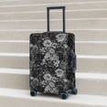 thumbnail image 5 of Uemuo Black Cats In A Garden Printed Washable Luggage Cover - Fashion Suitcase Protector Fits 18-32 Inch Luggage -X-Large, 5 of 9