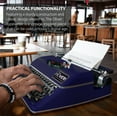 thumbnail image 3 of The Oliver Typewriter Company Legacy Prestige Manual Typewriter, Royal Blue, 3 of 5