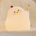 thumbnail image 5 of Chicken Cute Night Light, Nightlight for Room/Bedside, Silicone Soft Lamp with 30Min Timer and Auto Off,, 5 of 5