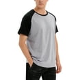 thumbnail image 5 of ALING Men’s Active Quick Dry Crew Neck T Shirts,Athletic Running Gym Workout Short Sleeve Tee Activewear Tops,Round Neck Casual T Shirts,Size Up To 3XL, 5 of 7