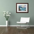 thumbnail image 3 of Trademark Fine Art "Maui's Enchanting Seas" Canvas Art by Manor Shadian, White Matte, Wood Frame, 3 of 4