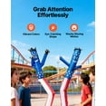 thumbnail image 4 of VEVOR Inflatable Tube Man with Blower, 10 ft Tall, Wacky Waving Wind Flying Inflatable Dancing Tube Guy with 3/4 HP IPX3 Waterproof Blower Fan, 4 of 9