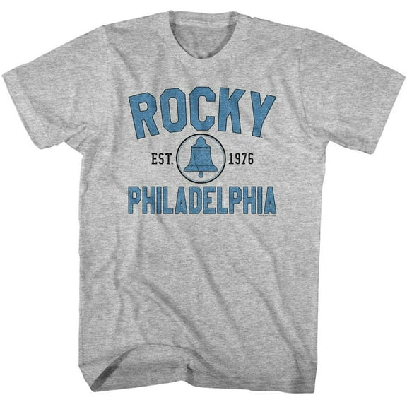 Rocky Liberty Bell Gray Heather Adult T-Shirt