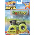 thumbnail image 5 of Hot Wheels Monster Trucks 1:64 Scale Vehicles 2 Pack; 1 Die-Cast Truck & 1 Car, 5 of 5
