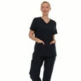 thumbnail image 3 of BenBen Scrub Sets for Women with Pocket Nursing Medical Uniforms Stretch, 3 of 3