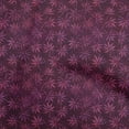 thumbnail image 1 of oneOone Velvet Dark Magenta Fabric Asian Block Sewing Material Print Fabric By The Yard 58 Inch Wide, 1 of 4