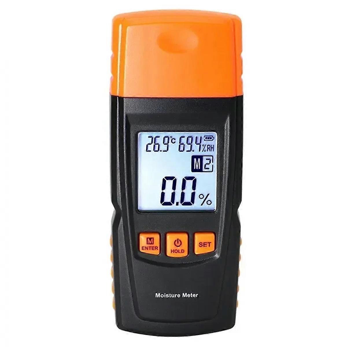 Wood Moisture 2-70% Meter Humidity Tester Timber Damp Detector ...
