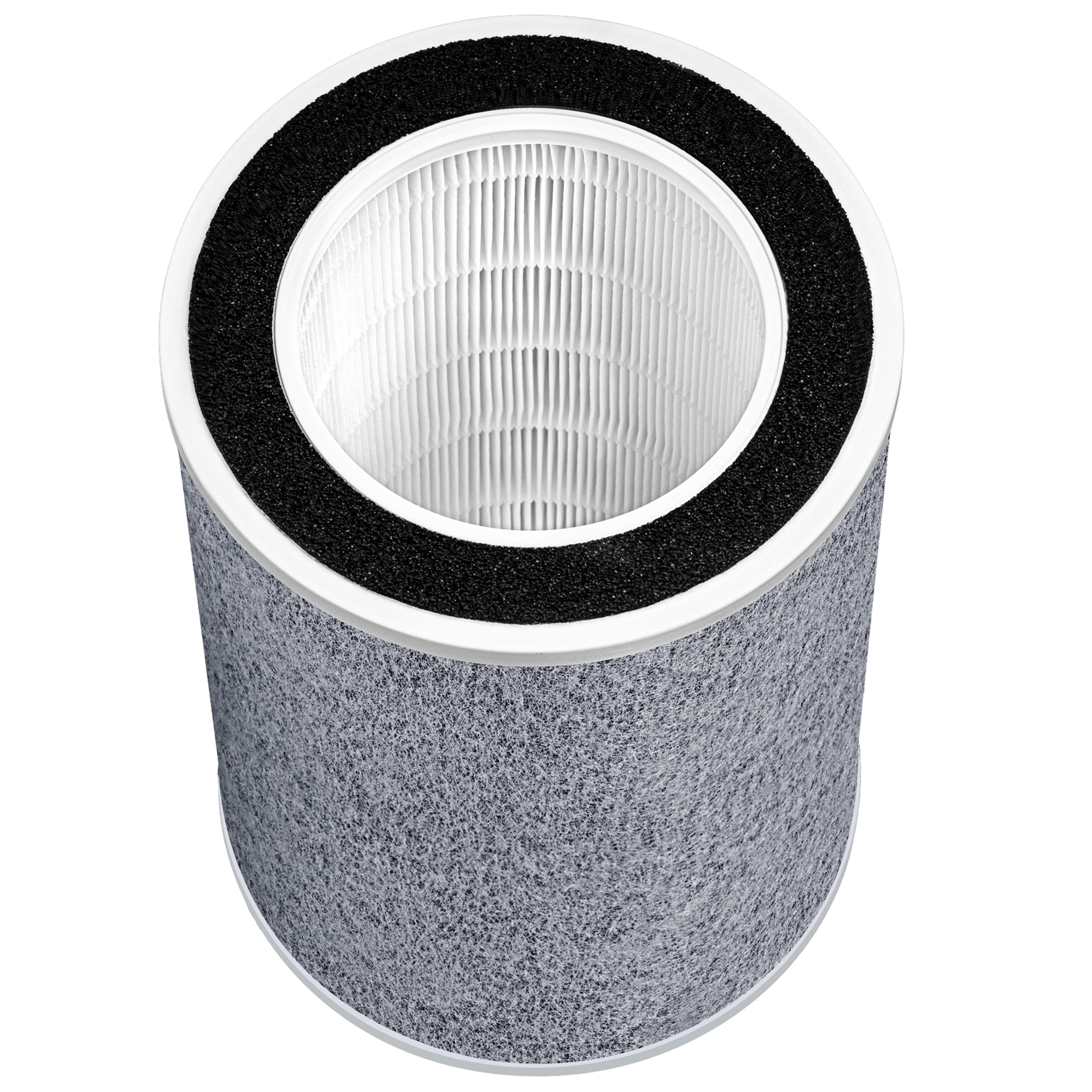 1 Pack HP201 HP202 Replacement Filter for Shark Air Purifier MAX, Compatible with Shark Clean Sense Air Purifiers HP200 HP232 True HEPA Filters, HE2FKPRO, Grey