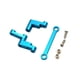 thumbnail image 1 of Componentes de dirección RC, manivelas de dirección de metal, accesorio delicado de metal para coche RC Azul, 1 of 9