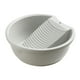 thumbnail image 1 of Lavabo para Lavadero, Lavabo para Lavandería, Lavadero Compacto Antideslizante, Lavabo para Blusas, Pantalones, Lavado de Ropa a Mano en Casa al Aire gris, 1 of 8