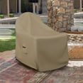 thumbnail image 3 of COVERS&ALL Adirondack Chair Cover, 12 Oz Waterproof UV & Weather Resistant All Season Protector, Outdoor Furniture Cover with Air Vent & Drawstrings (32" W x 34" D x 36" H, Beige), 3 of 6