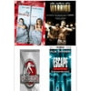Assorted 4 Pack DVD Bundle: The Break-Up, Warrior, Jurassic Park III, Escape Plan