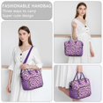 thumbnail image 6 of Pink and Purple Of Leopard Print Womens Lunch Box for Work,Insulated Large Lunch Bag for Tween and Teen,Loncheras Para Mujer,Leakproof Adult Lunch Bag for Work,Beach,Travel,Picnic,Camping, 6 of 7