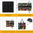 thumbnail image 3 of Cute Witch Frog Outdoor Picnic Blanket, Foldable Waterproof Beach Mat, Portable Beach Blanket for Beach Camping, Hiking, Family Concerts, 3 of 7