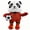Panda, variant on 2026 New American Canada Mexico World Cup Mascot Cute Plush Doll Pink Collectible Birthday Gift