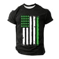 thumbnail image 3 of HOMADLES Mens Shirts Flag Crewneck Patriotic Short Sleeve Shirt for Men Classic Graphic Tee, Black 3XL, 3 of 4