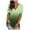 Green, variant on Njoeus Women's V Neck T Shirts Casual Rolled Short Sleeve Tunic Tops for Women Plus Size Loose Fitting Summer Tops 4XL-5XL (Gradient Color)