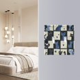thumbnail image 4 of Yayeee Toggle Light Switch Wall Plate 2-Gang 4.56"x4.48" Decorative Outlet Cover, Black and Blue Cat, 4 of 7