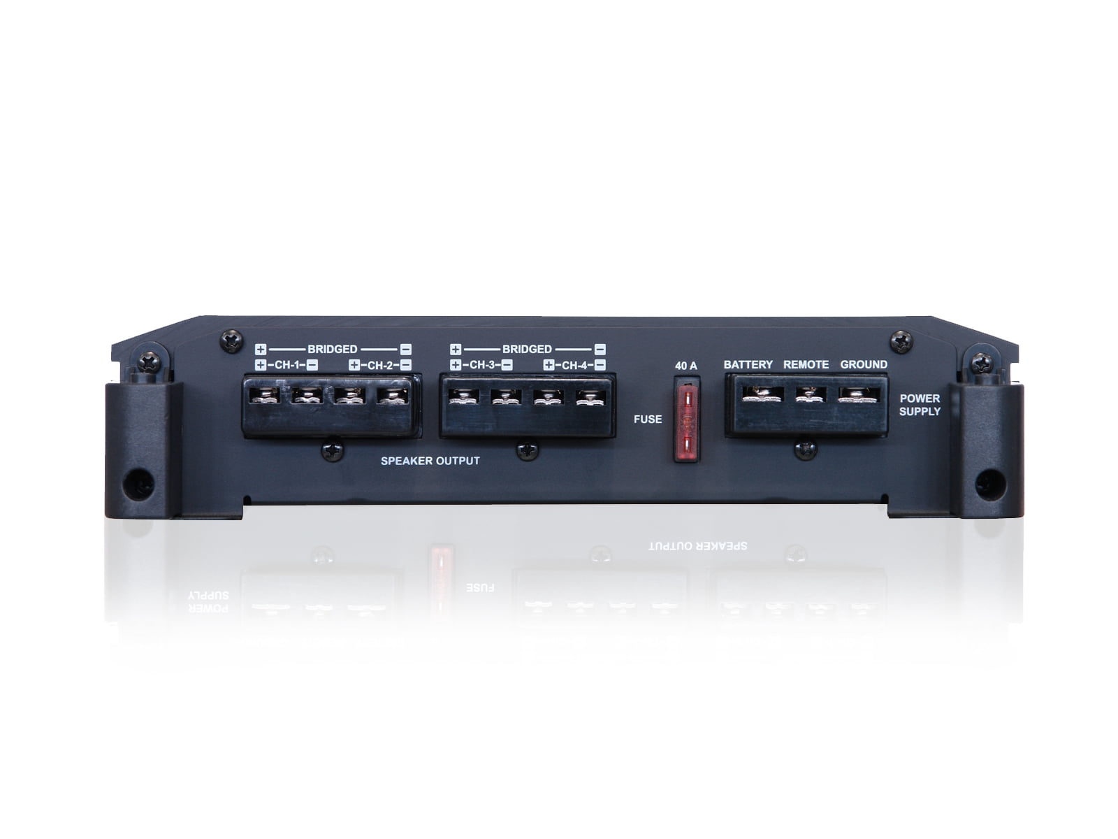 Alpine BBX-F1200 600 Watt Max 4 Channel Bass EQ Class A/B Car Audio Amplifier