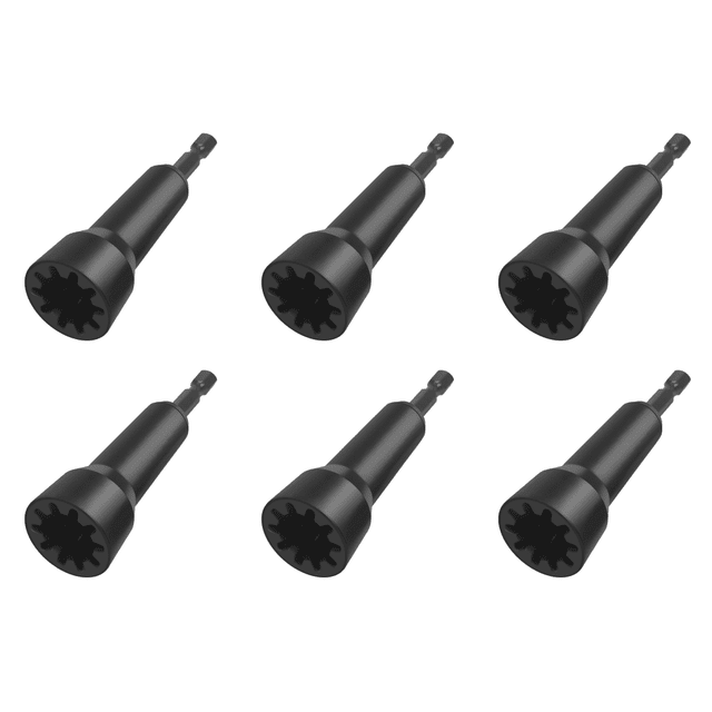 Tuerca para cables Twister 1 con mandril conector giratorio color negro Wdftyju
