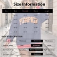 thumbnail image 3 of Garbnen Polka Dot Mock Turtleneck for Women Sweatshirt Pumpkin Graphic Long Sleeve Oversized Sweatshirt for Women Drop Shoulder Lightweight Cozy Soft Fall Y2k Pullover Tops, 3 of 5