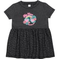thumbnail image 3 of Inktastic My Oma Loves Me Granddaughter Rainbow Girls Baby Dress, 3 of 5