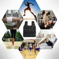 thumbnail image 3 of Maximum load 15 kg/35 kg Adjustable weighted vest weight jacket exercise weight cloth strength training (empty), 3 of 8