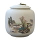 thumbnail image 3 of Recipiente de cerámica para té de 800 ml, recipiente hermético de porcelana oriental para cocina. Casa, 3 of 9