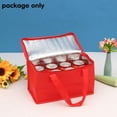 thumbnail image 5 of Large Portable Thermal Insulated Cooler Bag for Outdoor Lunch, Trips, BBQ, Picnic & Camping - Keeps Food Hot or Cold, 5 of 6