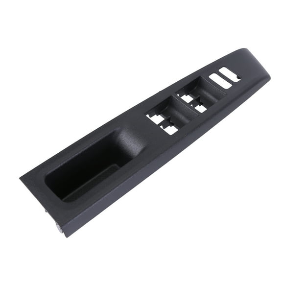 Front Left Driver Side Window Switch Bezel Cover Plastic Black for Toyota Yaris 2012-2014 Replaces 74232-52550-C0 Direct Replacement