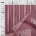 thumbnail image 2 of oneOone Cotton Cambric Dark Magenta Fabric Geometric Diamond With Stripes Sewing Fabric By The Yard Printed Diy Clothing Sewing Supplies 42 Inch Wide, 2 of 4