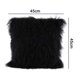 thumbnail image 5 of Fundas de cojín decorativas suaves de 45 x 45 cm, funda de cojín decorativa de pelo largo, piel sintética decorativa, funda de cojín para sofá, funda de cojín de piel sintética, 5 of 8