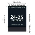 New 2025 Calendars Clearance 20242025 Desk Calendar Mini Desk Calendar