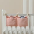 thumbnail image 5 of Bedside Organizer Hanging Storage Bag for Milk Bottle Bib Nappy Dormitory Bunk Crib Accessories -Purpose Nursery Organizing Solution, 5 of 5